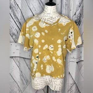 Kat and Timbo x Nike Distressed Bleach Dyed Short Sleeve M